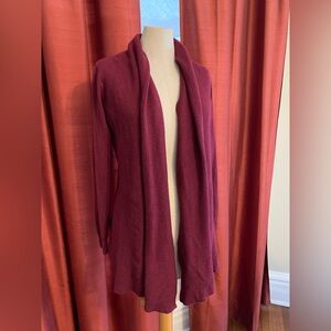 Cyrus Deep Red Women's Cardigan